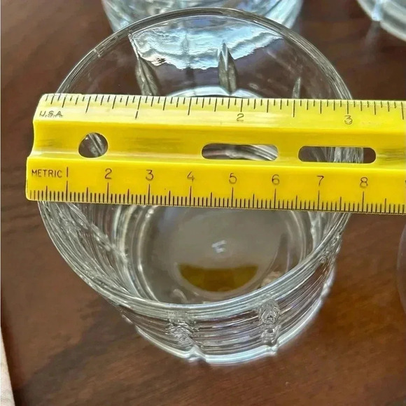 ANCHOR HOCKING Old Fashioned Tartan (Manchester) Plaid Pattern Clear 3 available - Picture 5 of 5